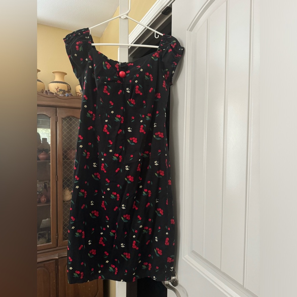 Cherry Vintage Cotton Dress